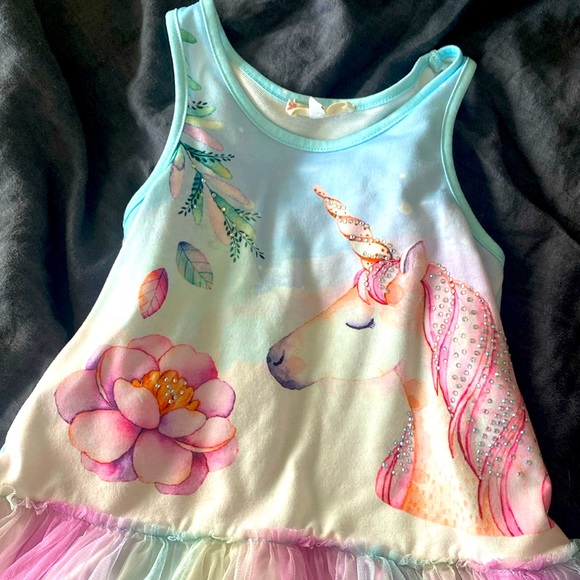 🦄 EUC Sleeveless dress with twirl factor 👗 - Picture 3 of 5